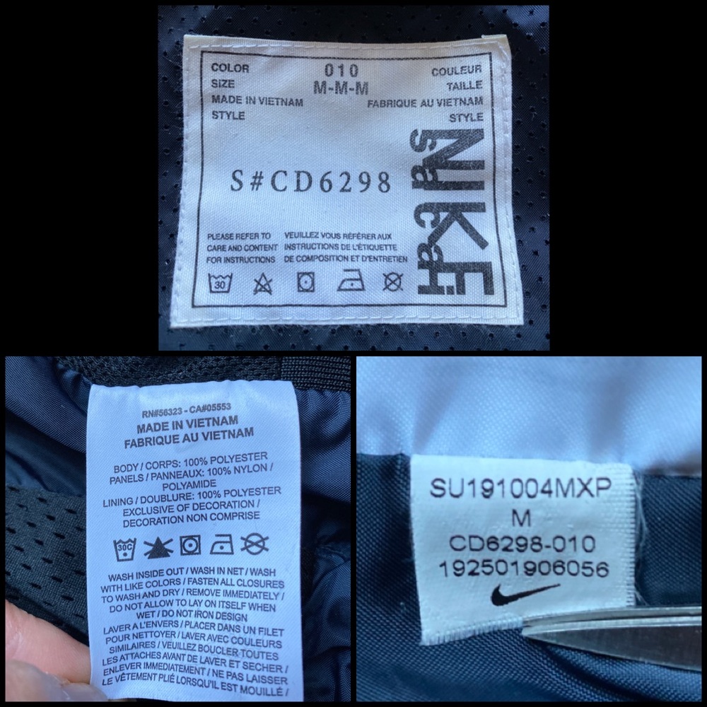 Nike X Sacai Edition Black / Navy NRG Ni-02 Hooded Anorak Jacket - Picture 17 of 17